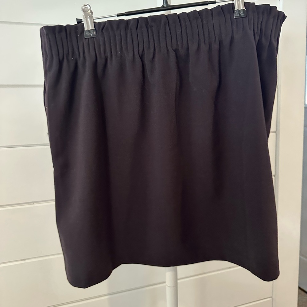 J. Crew Mercantile Sidewalk Skirt in black
